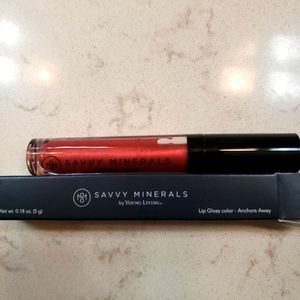 Anchors Away savvy minerals young living lip gloss copper nwt